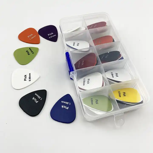 Plettri per Chitarra in ABS Colorati con Logo Personalizzato, Spessore 0.58/0.71/0.81/0.96/1.20/1.50mm - Product Image 4