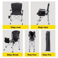 Chaise de bureau multifonction pliable et inclinable, chaise de plage rembourrée en coton confortable, chaise lune personnalisable, livraison directe usine
