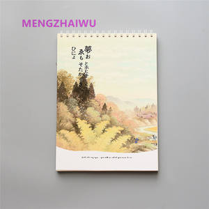 Grossiste coréen de fournitures de papeterie mignonnes, cahier de peinture en spirale vierge Simple Graffiti croquis A4 carnet de croquis pour <span class=keywords><strong>dessin</strong></span> - Product Image 4