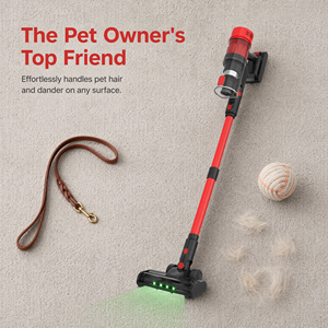 Aspirateur à main sans fil, aspiration de 45 KPa, autonomie de 75 minutes, filtration à 6 couches, embouts multiples pour la maison et les poils d'animaux - Product Image 4