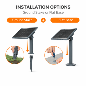 Tira de Luces LED Solares IP65 Blanco Cálido para Jardín y Carretera, Iluminación Exterior para Paisajes MJ-SM100, Energía Solar Continua de 24 Horas - Product Image 3