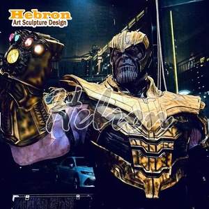 Statua in Resina di Thanos degli <span class=keywords><strong>Avengers</strong></span> <span class=keywords><strong>Marvel</strong></span> di Alta Qualità, Grande Formato, Scultura del Personaggio Cinematografico Ironman - Product Image 4