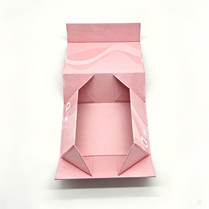 Boîte d'emballage en carton recyclable personnalisée en deux parties avec fermeture magnétique pour les sachets de compléments alimentaires en poudre, emballage cadeau - Product Image 3