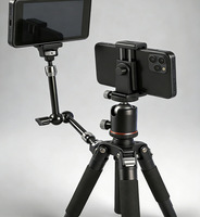 Bras articulé Arri Locomotive Magic Arm 7 pouces (18 cm) en métal à friction, avec vis 1/4, support de moniteur réglable à 360° pour caméra et éclairage LED