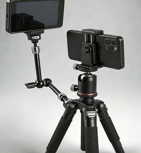 7インチ Arri ロコモーティブ マジックアーム 18cm 延長メタルフリクションアーム 1/4ネジ付き 360度調整可能なモニターマウント カメラ/LEDライト用 - Product Image 6