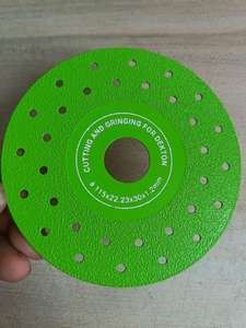 4.5 इंच डायमंड कटिंग ब्लेड छिद्रित हीरा ब्लेड काटने वाली डिस्क काटने वाली डिस्क काटने वाली ग्रेनाइट संगमरमर सिरेमिक टाइलें ओएम - Product Image 5