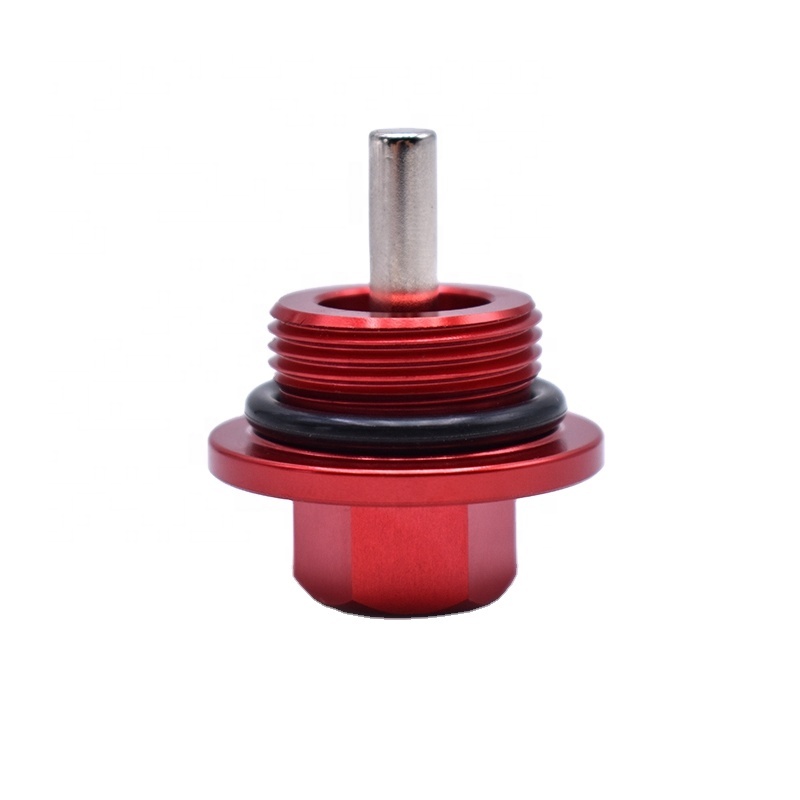 Автомобильная алюминиевая Магнитная заглушка для слива масла SK M24 * 1,5, подходит для BMW F10 F20 F30 N20, автомобильные аксессуары