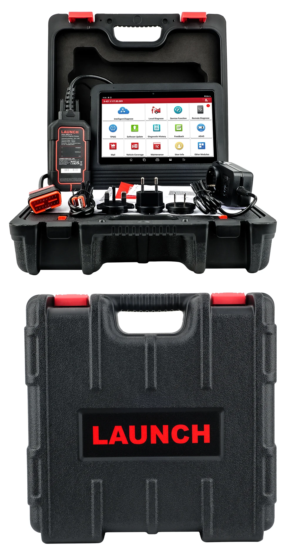 Launch X431 Pro V5 - Full System Diagnostics & 37 Reset Functions