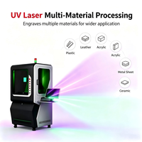 Machine de gravure laser UV Zixu 100*100-600*600mm, gravure laser UV 7000-12000mm/s pour l'acier inoxydable, l'aluminium et le cuivre