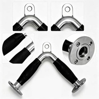 Offre Spéciale – Poignée en V pour Triceps, Accessoire de Machine à Câble avec Revêtement en Caoutchouc pour Entraînement des Triceps et du Dos, Accessoires de Fitness pour Salle de Sport, Vente en Gros