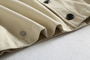 Design personalizzato in cotone swill <span class=keywords><strong>giacca</strong></span> <span class=keywords><strong>camicia</strong></span> da lavoro per gli uomini grandi tasche sul petto con decorazione modello Cargo <span class=keywords><strong>stile</strong></span> - Product Image 5