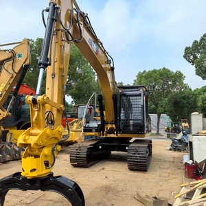 Excavatrices d'occasion en bon état à bas prix, excavatrice CAT 315D avec grappin rotatif, excavatrice Caterpillar d'occasion, machine de terrassement - Product Image 1