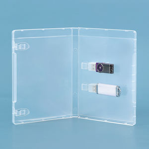 WEISHENG - Nueva Caja para Memorias USB con 3 Ranuras, Estuche de PP para Memorias USB con CD, DVD o <span class=keywords><strong>Blu</strong></span>-<span class=keywords><strong>ray</strong></span>, Venta al por Mayor, Estuche Transparente para Memorias USB - Product Image 4