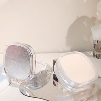Kotak Kosmetik BB Cream Transparan Bening 15g Bentuk Persegi Panjang dari Plastik ABS, Dapat Disesuaikan, untuk Alat Rias, Produk Terlaris