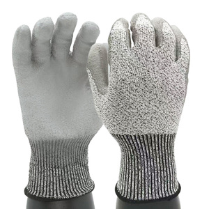 قفازات حماية صناعية مضادة للقطع ومقاومة للتآكل مصنوعة من البولي يوريثين - Product Image 6