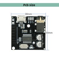 Module 5.2 pour sortie casque sans fil avec port de charge 3.7V