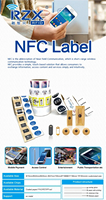 Échantillon Gratuit d'Étiquette NFC Pharmaceutique Anti-Contrefaçon, Autocollant de Sécurité Inviolable pour l'Authentification des Médicaments