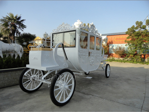 Carruaje Eléctrico Turístico de Nuevo Diseño, Vehículo Popular para Recorridos Turísticos, Carruaje Real para Bodas - Product Image 5