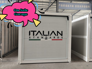 20ft có thể gập lại nhà để xe với cuộn cửa <span class=keywords><strong>container</strong></span> nhà đúc sẵn kho - Product Image 3