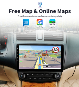 วิทยุติดรถยนต์ระบบแอนดรอยด์ Krando ขนาด 9 นิ้ว พร้อมระบบนำทาง GPS มัลติมีเดีย สำหรับรถยนต์ฮอนด้า แอคคอร์ด 7 ปี 2003 - 2008 รองรับ Android Auto, Carplay, Wifi, หน้าจอ 4G และระบบนำทาง - Product Image 4