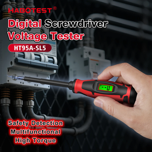 HABOTEST HT95A-SL5 Comprobador de Voltaje Digital 12-250V CA Tipo Destornillador Detector Eléctrico Tipo Pluma - Product Image 2