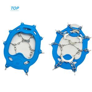 Crampons antidérapants en acier inoxydable 201 Crampons à <span class=keywords><strong>glace</strong></span> Crampons de traction <span class=keywords><strong>sur</strong></span> neige Crampons pour <span class=keywords><strong>marcher</strong></span> et courir <span class=keywords><strong>sur</strong></span> <span class=keywords><strong>la</strong></span> neige et <span class=keywords><strong>la</strong></span> <span class=keywords><strong>glace</strong></span> M L - Product Image 1