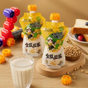 Fábrica de Bebidas de Leite de Soja Personalizáveis, Bebidas Saudáveis, Sem Aditivos, Vários Sabores, Prontas para Beber, Proteína à Base de Plantas - Product Image 1