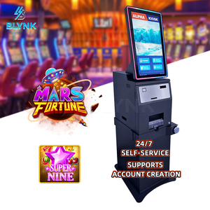 ตู้เกมฮาร์ดแวร์ที่เสถียรพร้อมซอฟต์แวร์เกมยิงปลาแบบบริการตนเองและเครื่องเติมเงินสำหรับสถานที่เล่นเกมอาร์เคด - Product Image 1