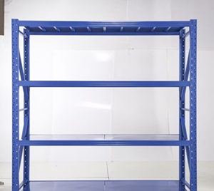 Estanterías Metálicas de Doble Cara para Supermercado, 5 Niveles, Profundidad 400/450 mm, Ancho 700/900/1200 mm, Montaje en Suelo - Product Image 5