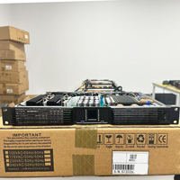 D Sınıfı 1U 2x1200W Profesyonel Dijital Amfi Düşük Bozulma Seviyesi Sahne Line Array Ses Sistemleri İçin Uygundur OEM/ODM Destekli