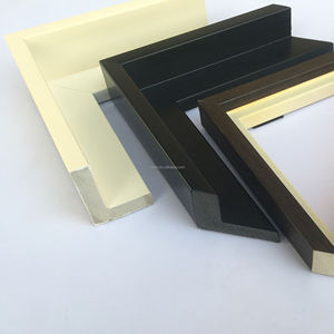 Cina produttore decorativo semplice plastica nera foto pittura flottante cornice modanature per telai intelaiatura - Product Image 1