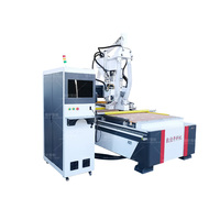 Routeur CNC à changement d'outil automatique LS-1330, routeur CNC 3 axes, machine à travailler le bois pour meubles