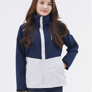Veste <span class=keywords><strong>de</strong></span> randonnée d'hiver Imperméable Femmes Hommes 3 en 1 Deux pièces Détachable Coupe-vent Imperméable Alpinisme <span class=keywords><strong>Ski</strong></span> Vestes Enfants Manteaux - Product Image 6