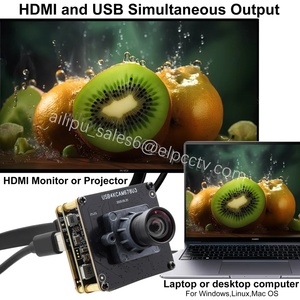 ELP IMX678 4K 60FPS H.264 カメラモジュール HDMI USB 3 同時ストリーミング 非歪みミニウェブカメラ PC Windows Linux Android用 - Product Image 4
