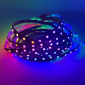 Dream Color Smd 5050 5V 12V <span class=keywords><strong>5M</strong></span> impermeable direccionable Digital WS2812 WS2812b RGBW Rgbic <span class=keywords><strong>RGB</strong></span> SK6812 tira de luz <span class=keywords><strong>LED</strong></span> - Product Image 3