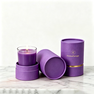 กล่องบรรจุภัณฑ์ทรงกระบอกกระดาษสำหรับขวดน้ำหอมแบบกำหนดเอง - Product Image 6