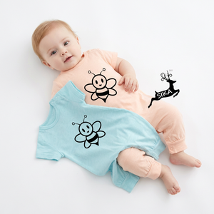 Combinaison pour enfants en bambou biologique et coton super doux, imprimé hiver, combinaison pour bébés garçons et filles, combinaison d'hiver, Inde en ligne - Product Image 1