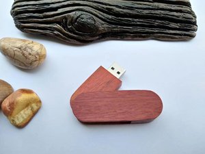 YINGJI Clé USB 2.0 multi-bois Nouveau cryptage 128 Mo-128 Go Garantie 3 ans YFT-U23 - Product Image 2