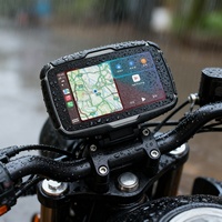 Reproductor Multimedia Inalámbrico para Auto de 5'' a Bajo Precio, para Motocicleta, Scooter Eléctrico, Auto y Bicicleta