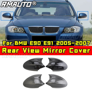 ฝาครอบกระจกมองข้างรถยนต์ ป้องกันรอยขีดข่วน สำหรับ BMW E90 E91 2005-2007 ชุดแต่งรถยนต์ อุปกรณ์ตกแต่งรถยนต์ - Product Image 2