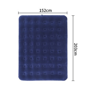 Matelas <span class=keywords><strong>gonflable</strong></span> extérieur simple double personne <span class=keywords><strong>Tapis</strong></span> <span class=keywords><strong>de</strong></span> <span class=keywords><strong>sol</strong></span> en PVC épaissi pour <span class=keywords><strong>randonnée</strong></span> Camping Matelas pneumatique <span class=keywords><strong>Tapis</strong></span> <span class=keywords><strong>de</strong></span> lit paresseux floqué - Product Image 6