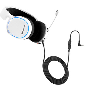 ชุดหูฟังสำหรับเล่นเกม <span class=keywords><strong>Arctis</strong></span> 3 5 <span class=keywords><strong>7</strong></span>,สายหูฟังสำหรับเล่นเกม1.8ม. + 12ซม. อะไหล่สายสัญญาณเสียงสำหรับ Steelseries - Product Image 4