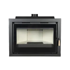 Poêle à <span class=keywords><strong>bois</strong></span> encastrable R1803A 16KW de haute qualité, moderne, en acier, pour grande surface - Product Image 1
