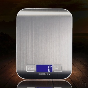 <span class=keywords><strong>Balance</strong></span> de Cuisine Électronique Ultra-Plate Personnalisée en Acier Inoxydable, Pèse-Aliments Numérique - Product Image 2