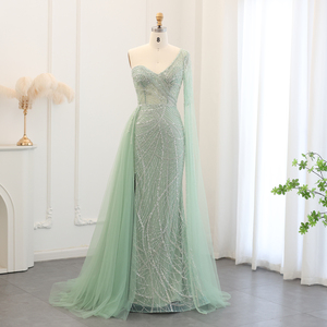 Low Price Plus Size Dresses Sage Green Chiffon Material, Flowy Design |  Alibaba.com