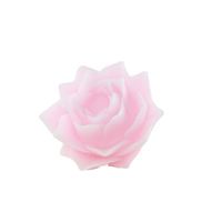 Prix d'usine en gros Lotus rose forme véritable cire-bougie d'éclairage à mèche électrique LED bougie sans flamme