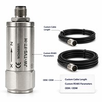 Sensor de Vibración y Temperatura Intrínsecamente Seguro a Prueba de Explosiones Ex Ia IIC T6 Ga IIIC T20080C Da para Plantas Químicas y Minería