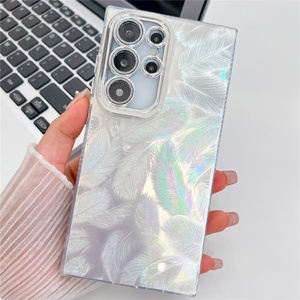 Funda de Lujo con Diseño de Grano Arrugado y Recubrimiento IMD para Samsung Galaxy S25 Plus S23 Ultra S24 FE A15 A25 A35 A55 A16 A54 A35 A56 - Product Image 4