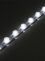 Bande LED rigide professionnelle en aluminium IP20 à éclairage latéral, télécommande, largeur 26 mm, 18 W/m, dimmable pour rétroéclairage de panneau à bords lumineux