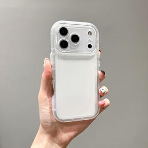 Funda Compatible con iPhone 17PM para Chicas Curvy, Funda Protectora Simple para Apple 16PM y 15Pro Max con Botones Independientes - Product Image 4